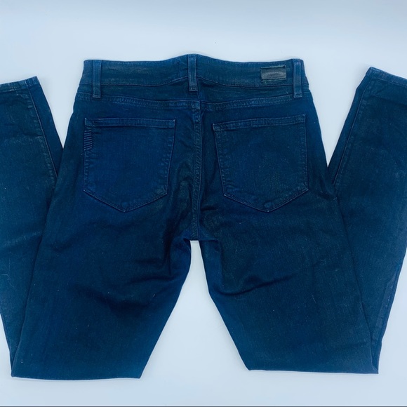 NWOT Paige Skinny Jeans Jeggings Dark denim SZ 27 - Picture 3 of 5